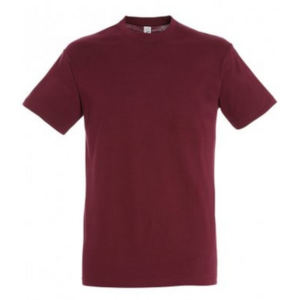 SOLS Regent Kortärmad T-shirt för Män XXL Burgundy Burgundy XXL