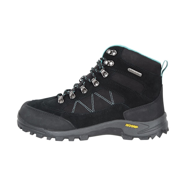 Mountain Warehouse Dam/Damer Storm Suede Vattentäta Vandringskängor Black 8 UK