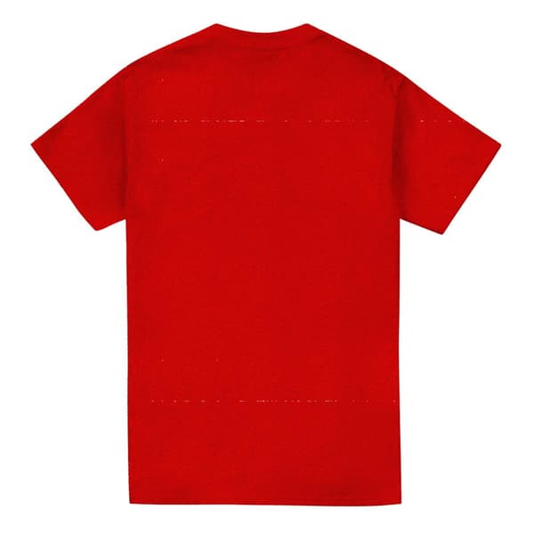 Bruce Lee Herr Nunchucks T-Shirt S Röd Red S
