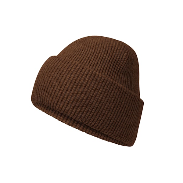 Beechfield Unisex Vuxen Klassisk Djup Manschett Mössa En Storlek Valnöt Walnut One Size