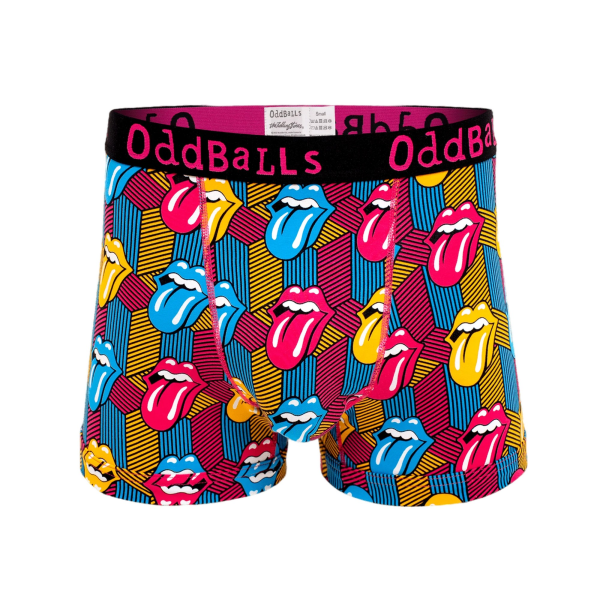 OddBalls Herr Retro The Rolling Stones Boxer S Multicolo Multicoloured S