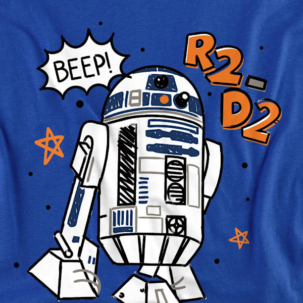 Star Wars Unisex Vuxen R2-D2 T-Shirt S Kungsblå Royal Blue S