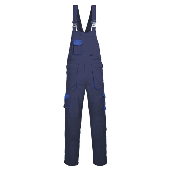 Portwest Herr Texo Kontrast Haklapp Och Byxa Overall XL Marinblå Navy XL