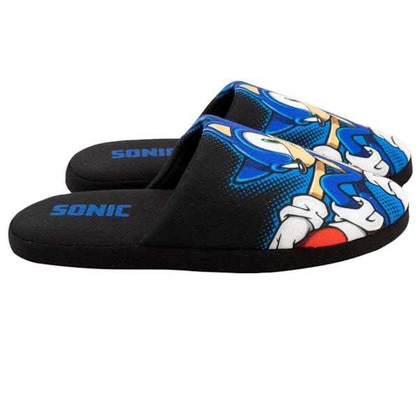 Sonic The Hedgehog Herr Slippers 9 UK-10 UK Svart Black 9 UK-10 UK