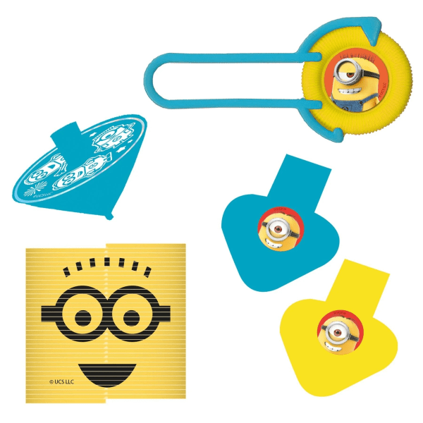 Despicable Me Minions Party Favors (paket med 24) One Size Yello Yellow/Blue One Size