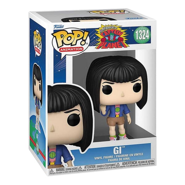 Funko POP! Captain Planet and the Planeteers Gi Figurin En Storlek Multicoloured One Size