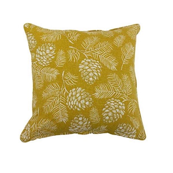 Furn Irwin Woodland Design Kuddfodral One Size Senapsgul Mustard Yellow One Size