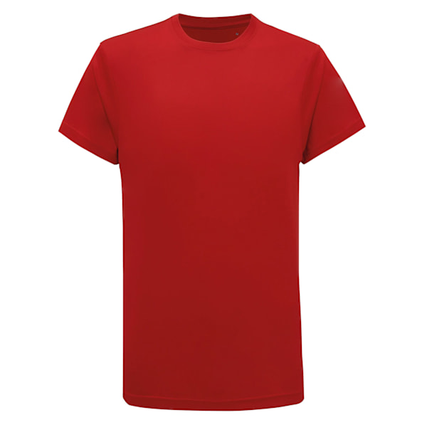 TriDri Performance T-shirt för män i återvunnet material, S, eldröd Fire Red S