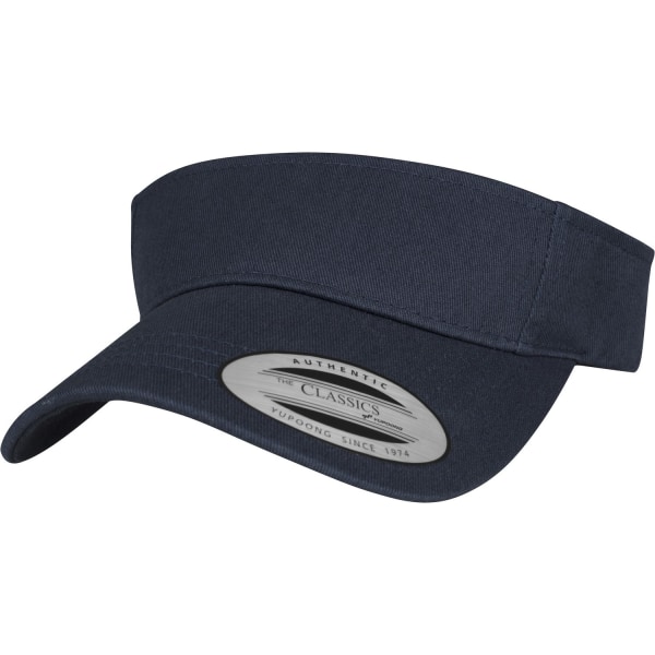 Flexfit By Yupoong Curved Visir Cap One Size Marinblå Navy One Size