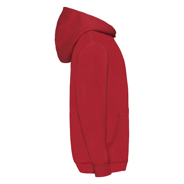 Fruit Of The Loom Unisex Barn Hoodie / Hoodie 1 Red 12-13