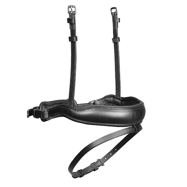 Velociti Lusso Läder Dressyr Häst Flash Nosgrim Cob Svart Black Cob