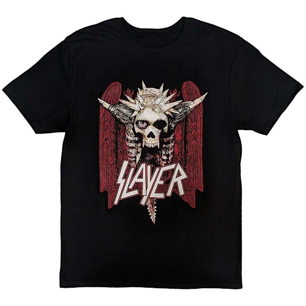 Slayer Unisex Adult Nailed T-Shirt S Svart/Röd Black/Red S