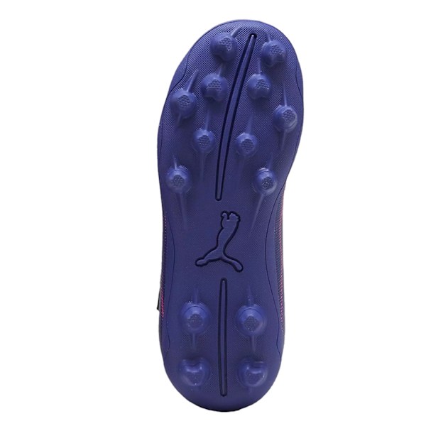 Puma Barn/Ungdom Ultra 5 Play Fotbollsskor för Fast Underlag 2 U Purple/White 2 UK