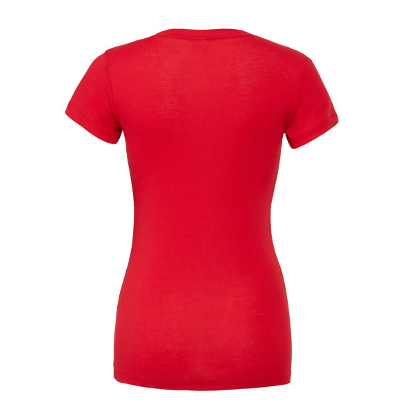 Bella + Canvas Dam/Dam Favorit T-shirt S Röd Red S