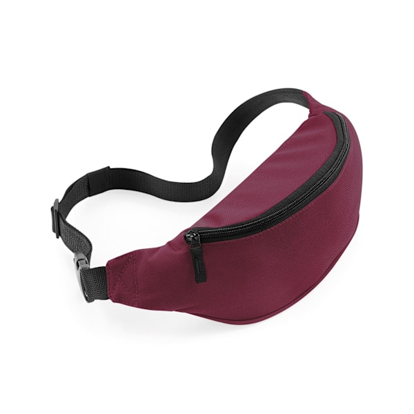 Bagbase Midjeväska One Size Burgundy Burgundy One Size