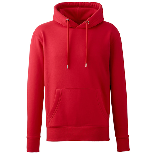 Anthem Mens Organic Hoodie 3XL Röd Red 3XL