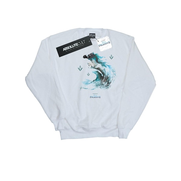 Disney Herr Frozen 2 Elsa Med Nokk Vattens Ande Sweatshirt White 4XL