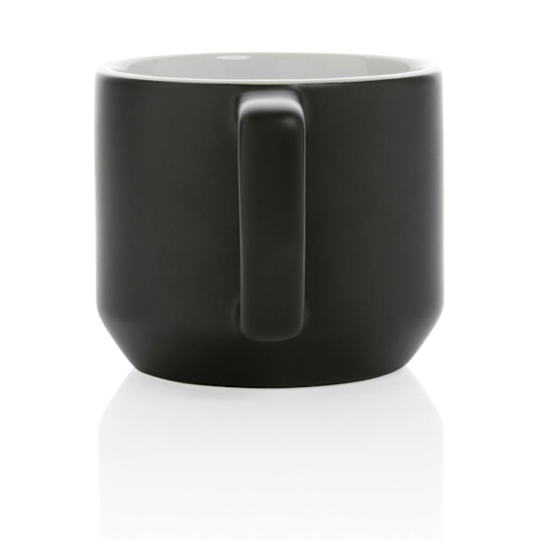 XD Collection Modern Keramikmugg 350ml One Size Svart Black One Size