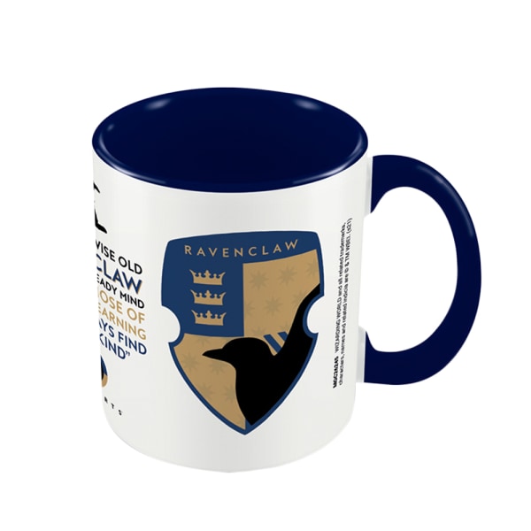 Harry Potter House Pride Ravenclaw Mugg One Size Vit/Marinblå/Bryn White/Navy/Brown One Size