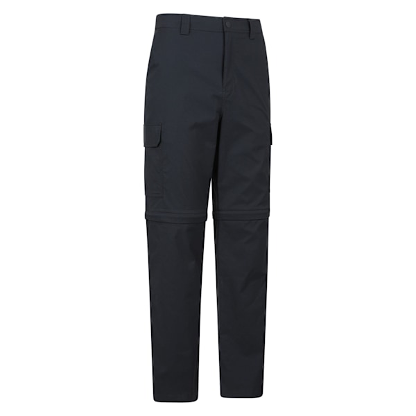 Mountain Warehouse Delta Stretch Zip-Off Regular Cargo Byxor Herr Black 32R