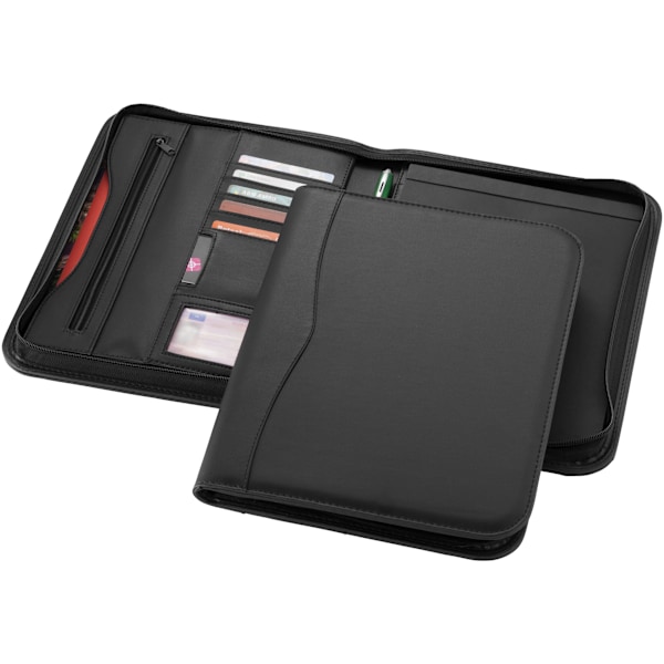Bullet Ebony A4 Dragkedja Portfölj (2-pack) 25 x 32 x 3 cm Sol Solid Black 25 x 32 x 3 cm