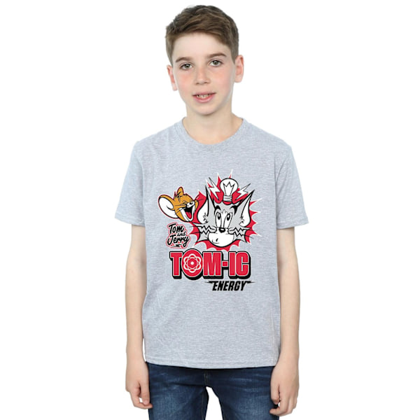 Tom och Jerry Pojkar Tomic Energy T-shirt 5-6 år Sports Grey Sports Grey 5-6 Years