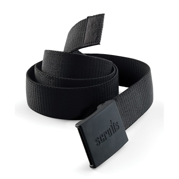 Scruffs Herr Trade Stretch Bälte One Size Svart Black One Size