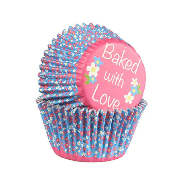 Culpitt Baked With Love Muffin- och Cupcake-formar (25-pack) O Pink/Blue One Size