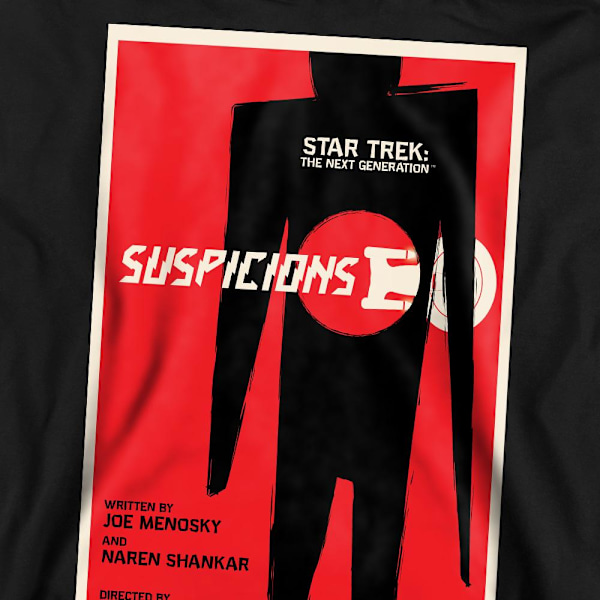 Star Trek Unisex Vuxen The Next Generation Säsong 6 Avsnitt 22 Black XL