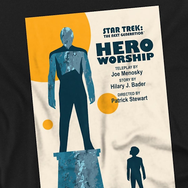 Star Trek Herr The Next Generation Säsong 5 Avsnitt 11 T-Shirt Black XXL