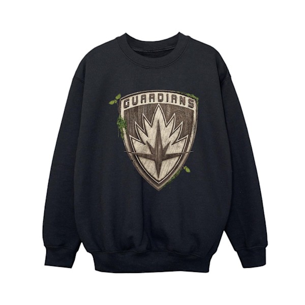 Marvel Boys I Am Groot Guardian Emblem Sweatshirt 12-13 år B Black 12-13 Years