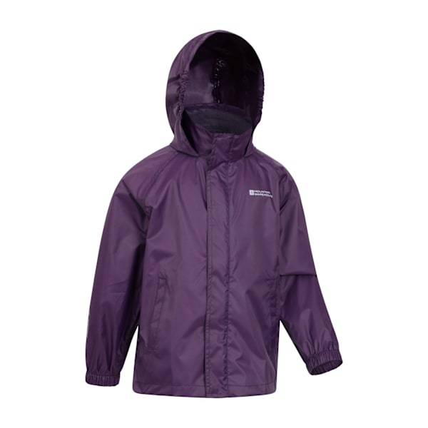 Mountain Warehouse Pakka II Vattentät Jacka för Barn 7- Dark Purple 7-8 Years