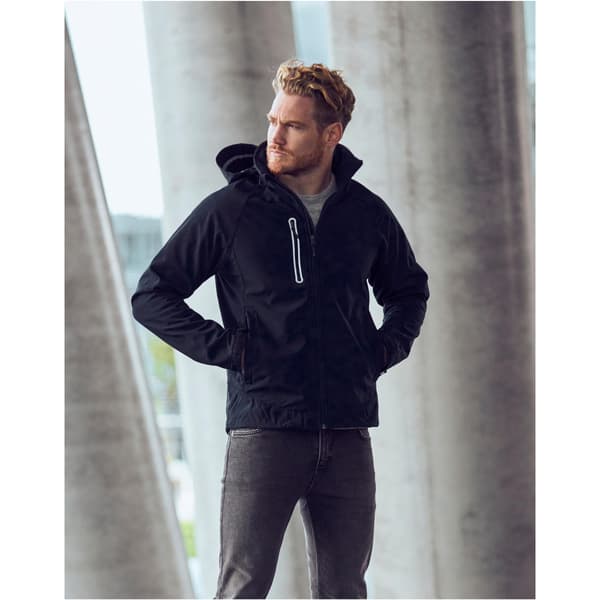 Clique Herr Milford Soft Shell Jacka L Mörkgrå Dark Grey L