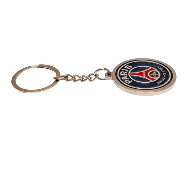 Paris Saint Germain FC Crest Nyckelring One Size Marinblå/Röd/Vit Navy/Red/White One Size