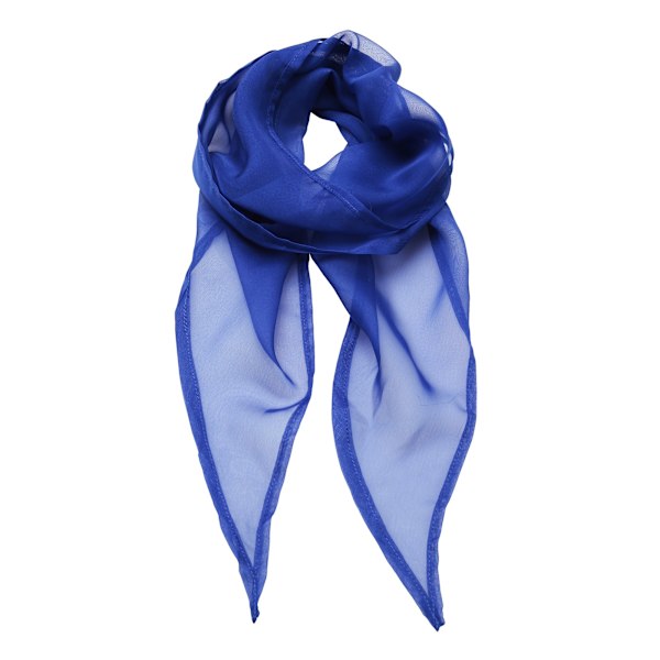 Premier Dam/Kvinna Chiffon Formell Scarf En Storlek Royal Royal One Size