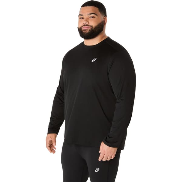 Asics Herr Core Långärmad Löpartröja S Svart Black S