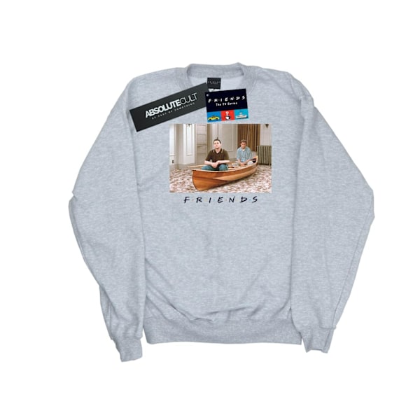 Friends Damkläder/Dam Joey Och Chandler Båt Sweatshirt L Sport Sports Grey L