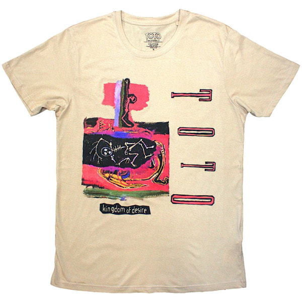 Toto Unisex Vuxen Kingdom Of Desire T-shirt S Sand Sand S