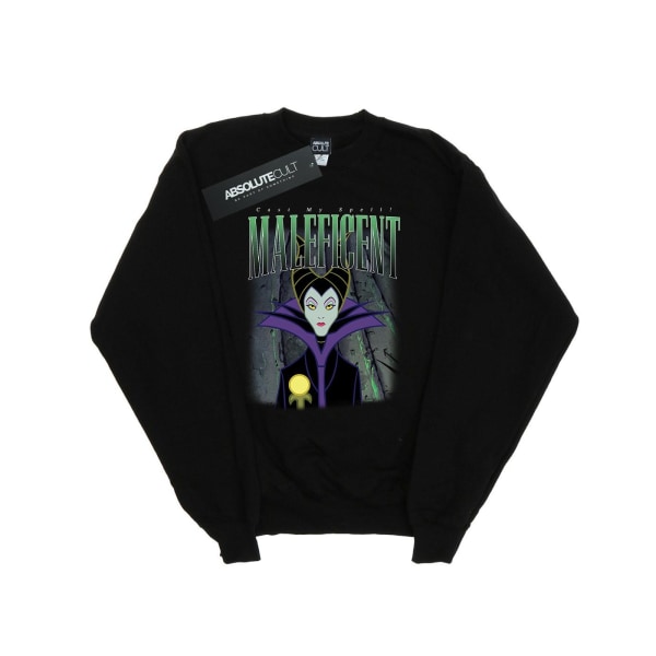 Disney Mens Törnrosa Maleficent Montage Sweatshirt S Bla Black S