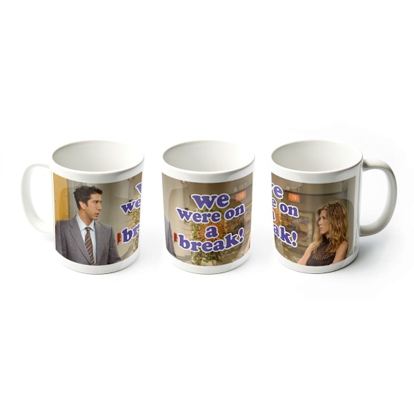 Friends We Were On A Break Mug En Storlek Vit White One Size