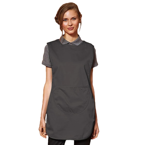 Premier Dam/Kvinnors Fickförkläde / Arbetskläder (2-pack) XL D Dark Grey XL