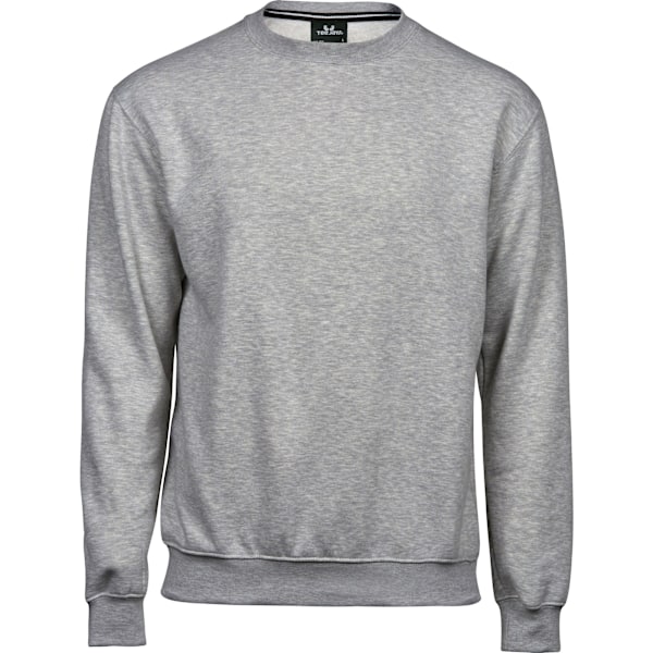 Tee Jays Herr Sweatshirt i Tung Vikt M Heather Grey Heather Grey M