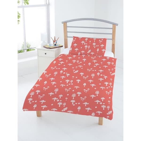 Peter Rabbit Forest Life Vändbart Påslakanset Junior Mult Multicoloured Junior