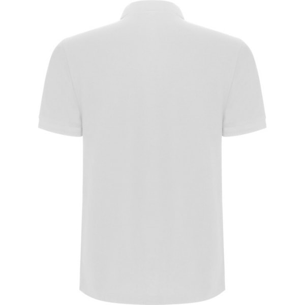 Roly Herr Pegaso Premium Kortärmad Poloskjorta M Vit White M