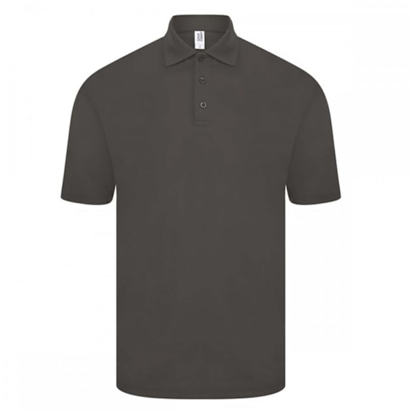 Casual Classics Herr Original Tech Pique Poloskjorta XXL Charcoal Charcoal XXL