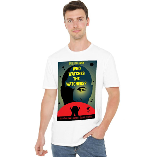 Star Trek Herr The Next Generation Säsong 3 Avsnitt 4 T-Shirt X White XL