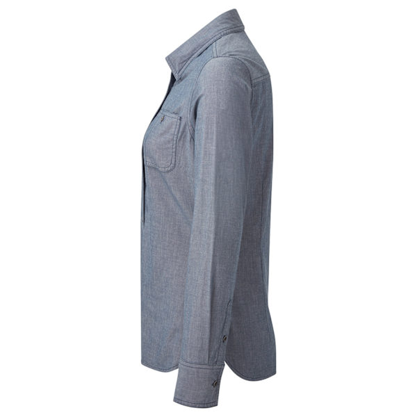 Premier Dam/Kvinnors Ekologisk Fairtrade-Certifierad Chambray-Form Indigo Denim XL