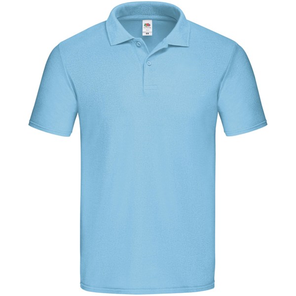 Fruit Of The Loom Original Polotröja 3XL Sky Blue Sky Blue 3XL