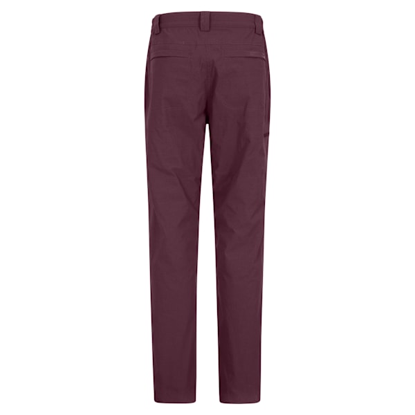 Mountain Warehouse Dam/Dam Hiker Stretch Kort Vinterbyxa Burgundy 6 UK