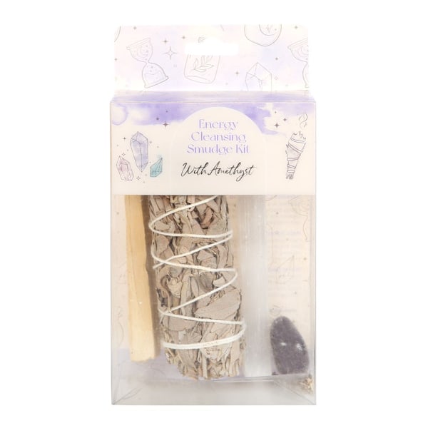 Something Different Amethyst Smudge Kit One Size Violet/Brown Violet/Brown One Size